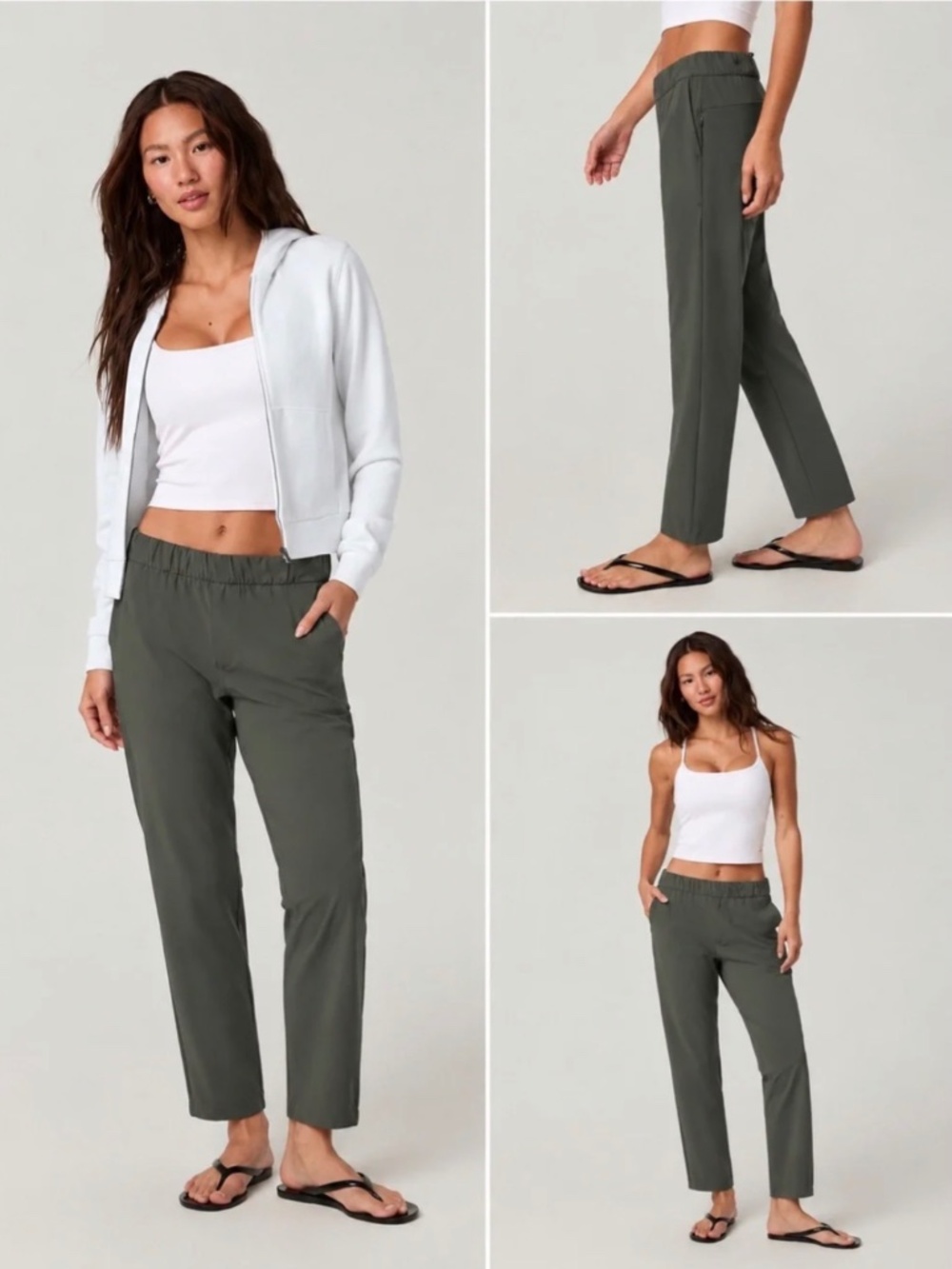 Vuori Performance Pants – Olive Green – Like New